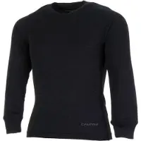 Campri kids thermoset - zwart Thermo ondergoed Jongens/Meisjes Polyester Ronde hals - maat 104