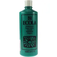 Royal Talens Talens Ecola plakkaatverf flacon van 1000 ml, donkergroen