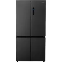 Heinner HSBS-HM600MDNFDXE++ Amerikaanse Multi-Deurs Koelkast – 600 L – Full No Frost – Touch Display – Inox Antraciet – InoxCool Technology – 5 Jaar Garantie
