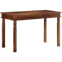 vidaXL Eettafel 120x60x77 cm massief acaciahout