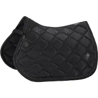 Eskadron Zadeldek Platinum Highgloss Pearls Veelzijdigheid Zwart
