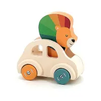 Vilac - Honking Car - Lion (7426Y)