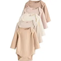 Next Rompertje/body beige / crème / donkerbeige / rosé / oudroze