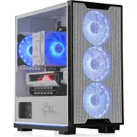 CSL-Computer Gaming PC M12410H met Intel Core Ultra 5 225F processor, SSD en AMD-videokaart