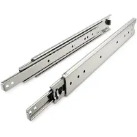 Sotech 1 Paar (2 stuk) Volledig uitschuifbaar Ladegeleider KV1-70-H51-L500-NF Lengte 500 mm Draagkracht 70 kg gegalvaniseerd van