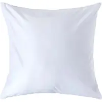 Homescapes Luxe Satijn Kussensloop 60x60 cm – Wit – 100% Egyptisch Katoen – Draaddichtheid 1000