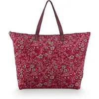 Pip studio Tilda Tote Bag Large Quilted Daisy Dreams Red