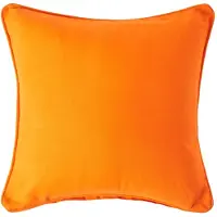 Homescapes oranje katoenen kussenhoes, 30 x 30 cm