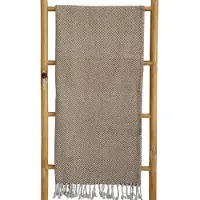 House of Nature Plaid Mansay 150x125cm bruin/beige
