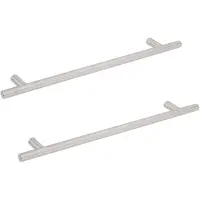 Sotech 2s Handdoekhouders HOUSTON Ø 19 mm Lengte 500 mm Boorgatafstand 385 mm roestvrij staal geborsteld voor wandmontage Handdoekhouder ideaal ook voor caravan van