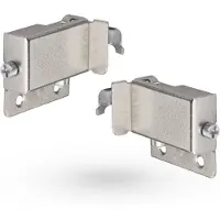 Sotech 5 set kastophangers, volledig metalen uitvoering met 3D-verstelling voor bovenkast en hangkast, draagvermogen max. 200 kg