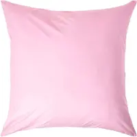 Homescapes Kussensloop 80x80 cm – Roze – 100% Egyptisch Perkal Katoen – 200 TC