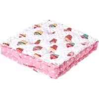 Homescapes Sitzkissen Cupcakes 40 x 40 x 10 cm