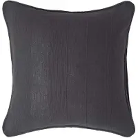 Homescapes Rajput katoenen kussenhoes, zwart, 45 x 45 cm