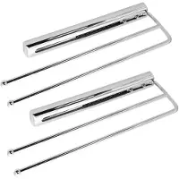 Sotech 2 x Handdoekenrek 325 mmmet 2 armen gepolijst chroom