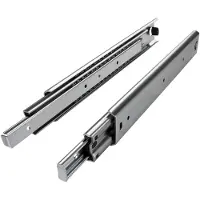 Sotech 1 Paar (2 stuk) Volledig uitschuifbaar Ladegeleider KV1-80-H53-L550-NF Lengte 550 mm Draagkracht 105 Kg gegalvaniseerd van