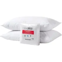 Homescapes set van 2 gewatteerde kussenbeschermers – 50x75 cm – hypoallergeen