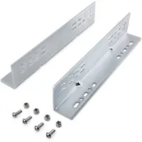 Sotech JUNKER 1 paar montagebeugels KW1-250-H76-L711 lengte 711 mm (28") voor bodem- en platformmontage van de volledig uittrekbare ladegeleiders voor zware lasten KV1-250-H76