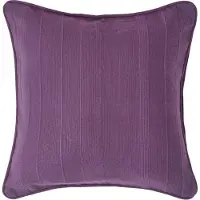 Homescapes Rajput katoenen kussenhoes, paars, 45 x 45 cm
