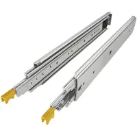 Sotech 1 Paar (2) Volledig uitschuifbaar Ladegeleider KV2-200-H76-L1300-LC Lengte 1320,8 mm Draagkracht 200 kg gegalvaniseerd van