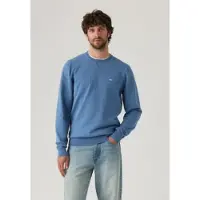 Levi's Lightweight Housemark Sweater Blue Maat: XXL | Sweaters Outlet | Heren | Blauw