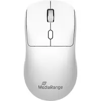 MediaRange MROS257 optische 4-Tasten Funk-Maus, Symmetrisch, ws