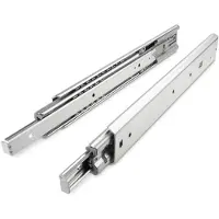 Sotech 1 Paar (2 stuk) Volledig uitschuifbaar Ladegeleider KV1-80-H53-L250-SC Lengte 250 mm Draagkracht 80 kg gegalvaniseerd van