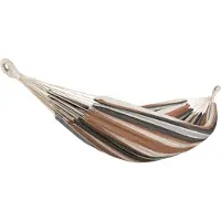 Ib style Kalani Hangmat - zonder frame - 2 persoons - 200 kg Draaggewicht- Bruin