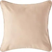 Homescapes katoenen kussenhoes in beige, 45 x 45 cm