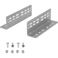 Sotech 1 paar JUNKER Montagebeugels KW-200-H76-L184 Gegalvaniseerd staal Lengte 184 mm voor vloer- en platformmontage van volledig uittrekbare rails KV2-200-H76-NF