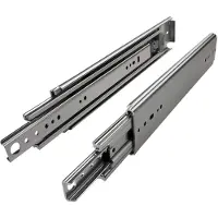 Sotech 1 Paar (2 stuk) Volledig uitschuifbaar Ladegeleider KV1-250-H76-L711-NF Lengte 711 mm Draagkracht 250 kg gegalvaniseerd van
