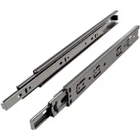 Sotech 1 Paar (2 stuk) Volledig uitschuifbaar Ladegeleider KV2-35-H45-L700-NF Lengte 700 mm Draagkracht 35 kg gegalvaniseerd van
