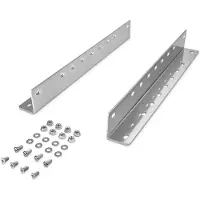Sotech JUNKER 1 paar montagebeugels KW1-100-H53-L254 lengte 254 mm voor bodem- en platformmontage van de volledig uittrekbare ladegeleiders KV1-100-H53