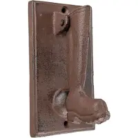 Homescapes Deurklopper antieke laarzen bruin 821g