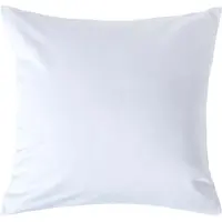 Homescapes Luxe Satijn Kussensloop 40x40 cm – Wit – 100% Egyptisch Katoen – Draaddichtheid 1000