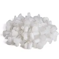 Sotech 100 x SO-TECH Deurbuffer wit / transparant Ø 8 mm voor boorgat-Ø 5 mm