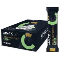 Amacx Doos Turbo Fruit Chew Energieriegel Citrus 40g 12 Eenheden