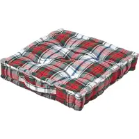 Homescapes MacDuff tartan zitkussen 40 x 40 x 10 cm