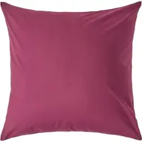 Homescapes Kussensloop 80x80 cm – Bordeaux – 100% Egyptisch Perkal Katoen – 200 TC