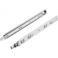 Sotech 4 paar volledig uitschuifbare loopwagens KV-50-H45-L450-NF 450 mm (belastbaar tot 50 kg, hoogte 45 mm, staalverzinkt) Uittrekrail Rail