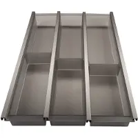 Sotech Cuisio Bestekbak 400 mm Translucent-grafietgrijs