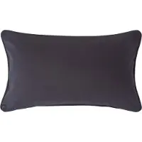 Homescapes Zwart Katoenen Kussenhoes 30 x 50 cm