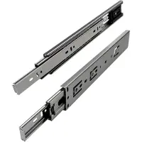 Sotech 4 paar volledig uittrekbare Ladegeleiders KV2-45-H45-L500-SE met zelfsluitende functie Hoogte 45 mm Lengte 500 mm Ladegeleiders belastbaar tot 45 Kg