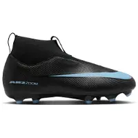 Nike Zoom Mercurial Superfly 10 Academy Gras / Kunstgras Voetbalschoenen (MG) Kids Zwart Lichtblauw