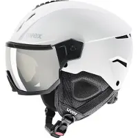 Uvex Instinct Visor, ski helm met vizier, wit