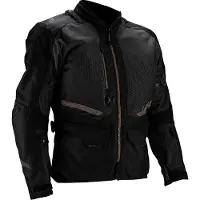 Leatt ADV FlowTour 5.5 Stealth Zwart Waterdichte Textieljas Maat S