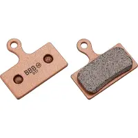 BBB Paar DiscStop Pads voor Shimano: XTR M9000 /XTR BR-M987 /XT M8000 /XT M785 /XT BR-RS785 /SLX M675 / Deore M615 /BR-CX77 /AlfineBR-S700 /BR-R517 / FSA K-Force || Maat: Metaal