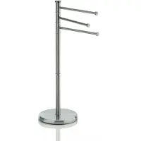 kela Handdoekenrek Swing Silver Matt