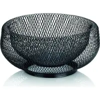 kela Fruitschaal Marlo Zwart 22,5 cm