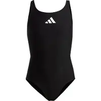 Adidas Sportieve badmode 'Solid Small Logo' zwart / wit